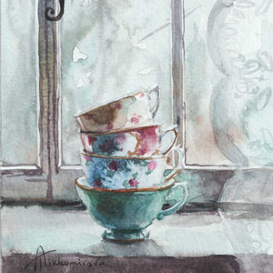Cups By the Window