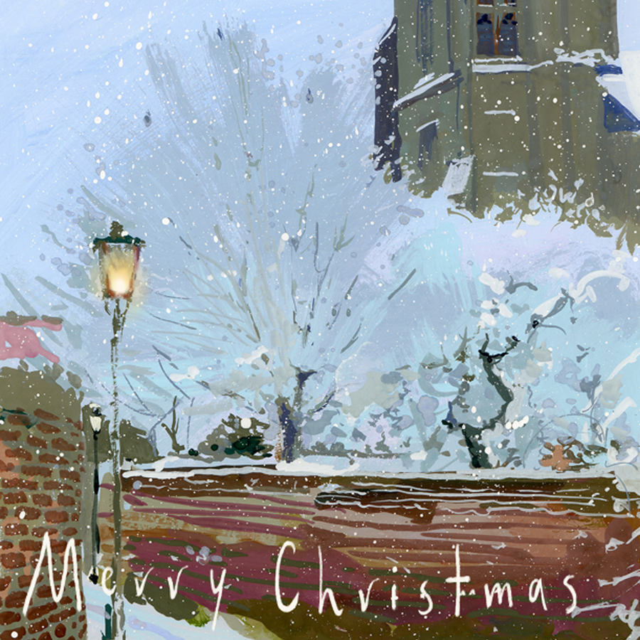 Snow in Twickenham - Christmas Greeting card