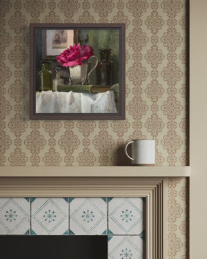 Rose, Apothecary Bottles and an Old Photograph