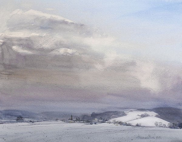 Snow Field of Champagne