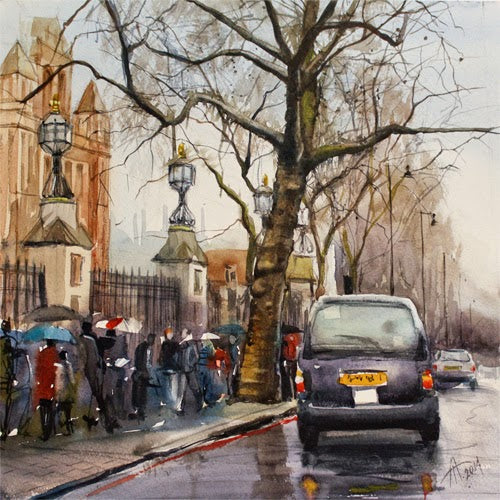 Black Cab at South Kensington