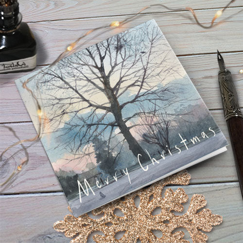 Frosty Dawn - Christmas Greeting card