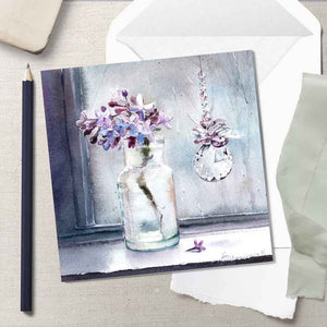 Spring Drizzle - Greeting Card