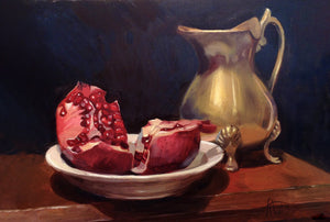 Pomegranate and a Brass Jug