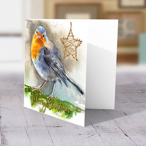 Christmas Robin - Christmas Greeting card