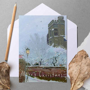 Snow in Twickenham - Christmas Greeting card