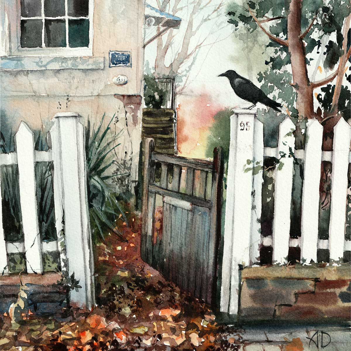 Waiting for the Winter - Sold but available for a custom repeat